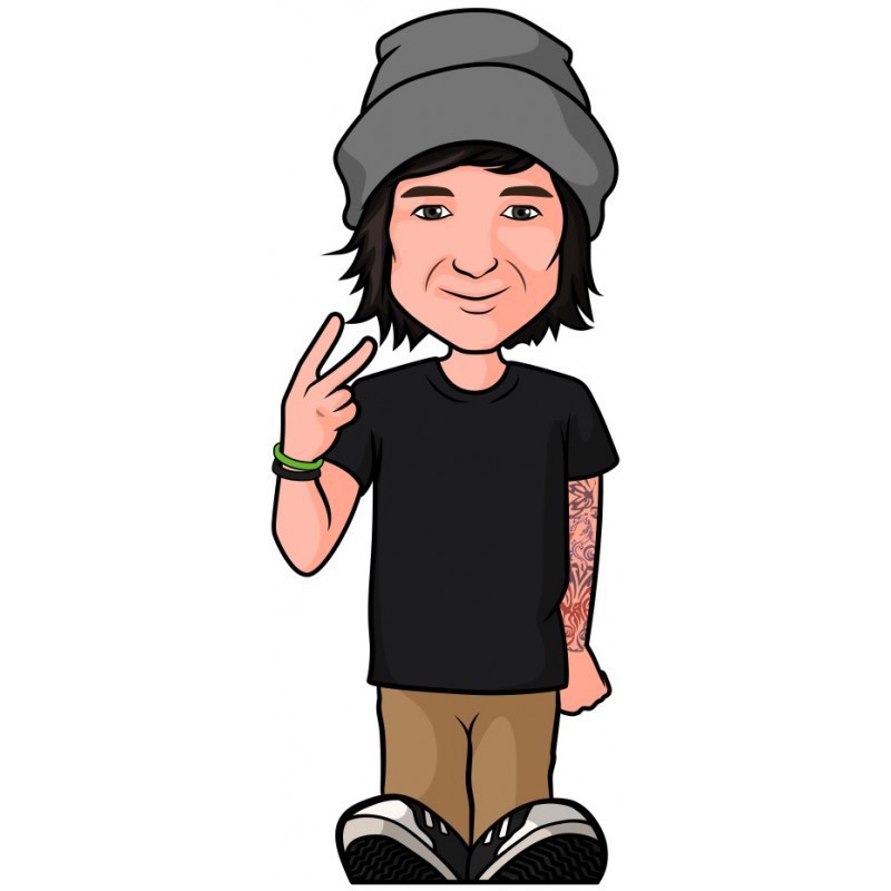 FIGZ Collection Sticker – Brendon Smith «Rider»