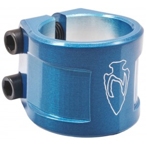 NORTH Axe V2 Double Clamp-Trans Aqua