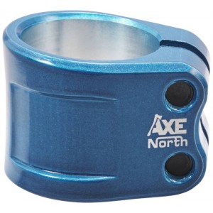 NORTH Axe V2 Double Clamp-Trans Aqua