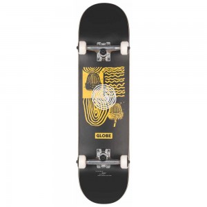 GLOBE Skateboard Complete 8.0″ G1 Fairweather Black/Yellow