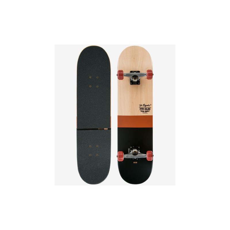GLOBE G2 Half Dip 2  7.75″ Complete Skateboard -Natural/Rust