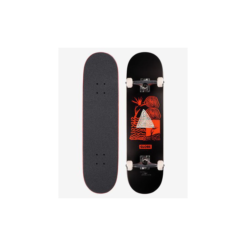 GLOBE Skateboard Completo 8.125″ G1 Fairweather Black/Red