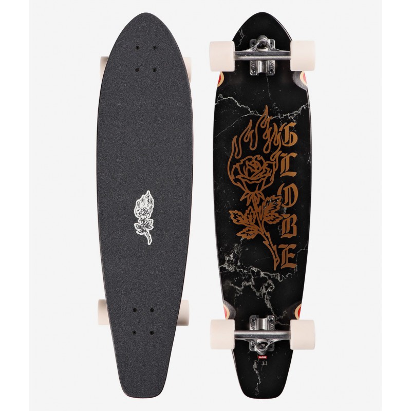 GLOBE Longboard The All-Time – 35.875″ Black Rose