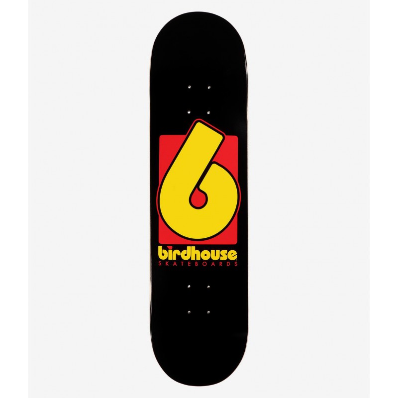 BIRDHOUSE Logo Deck B Logo 8.25 Black