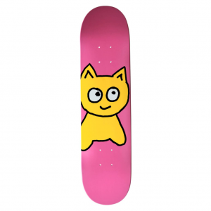 MEOW  Tabla Skateboard  7,25″ Mini Big Cat Rosa