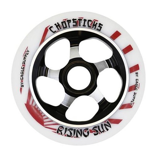 CHOPSTICKS Rueda 110mm Rising Sun- Blanco/Rojo