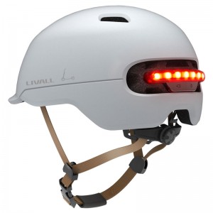 Casco Livall modelo C20- Blanco