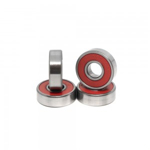 MOSAIC Cojinetes Super 0 Abec 5 Silver Red