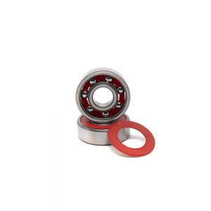 MOSAIC Cojinetes Super 0 Abec 5 Silver Red